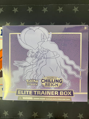 Pokemon Chilling Reign Elite Trainer Box *Rip*