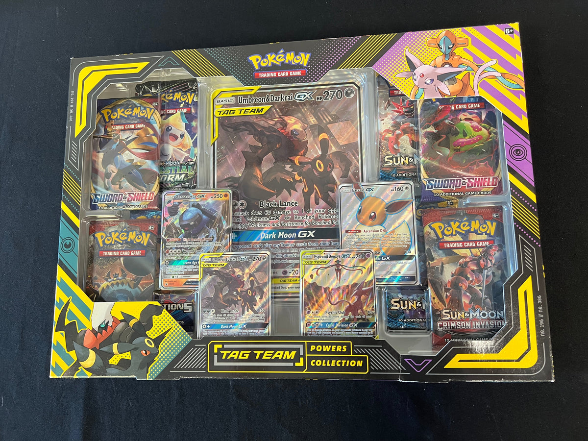 Pokemon TAG TEAM Powers Collection [Umbreon & Darkrai GX] *See Photos*
