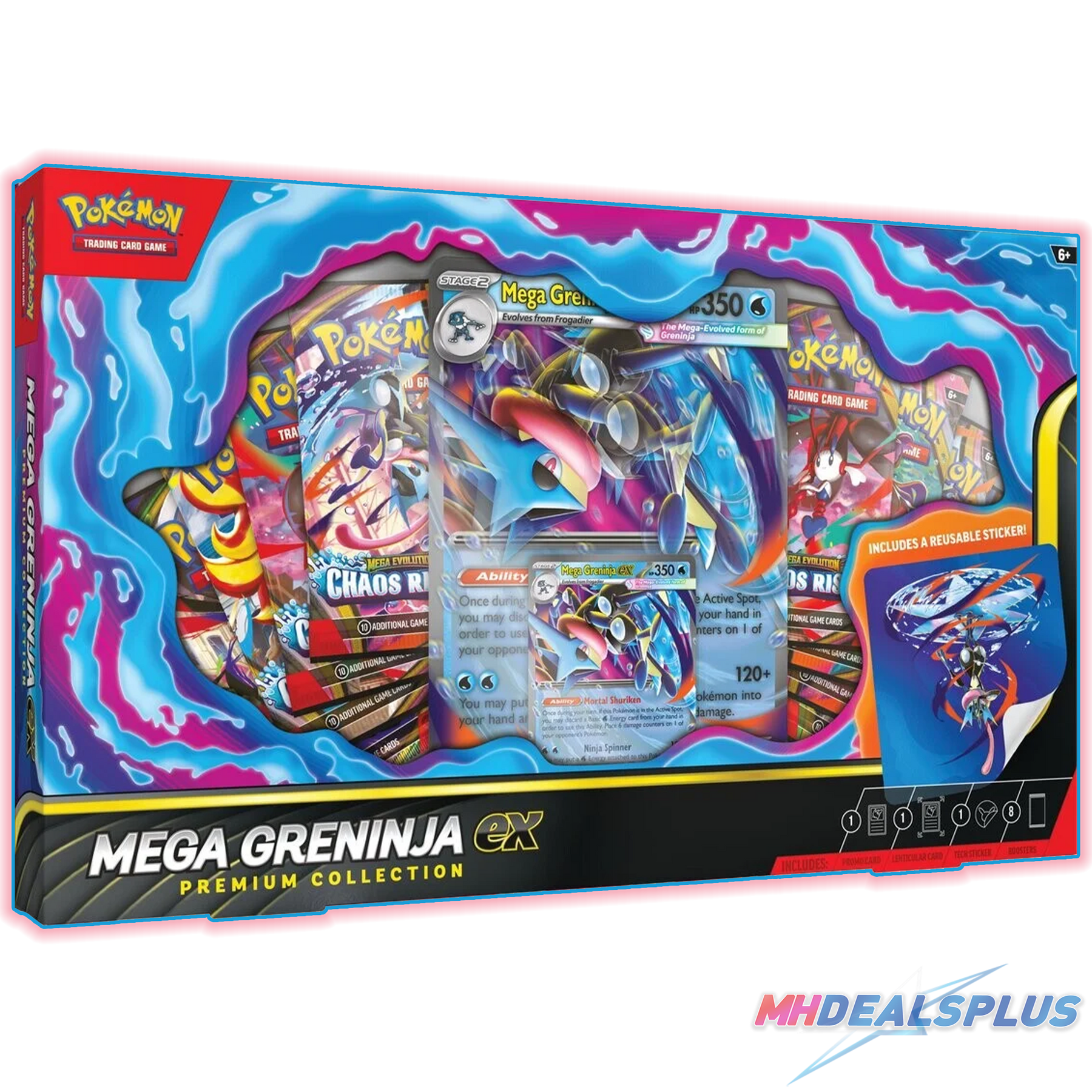 (Pre-Order) Pokemon Mega Greninja ex Premium Collection