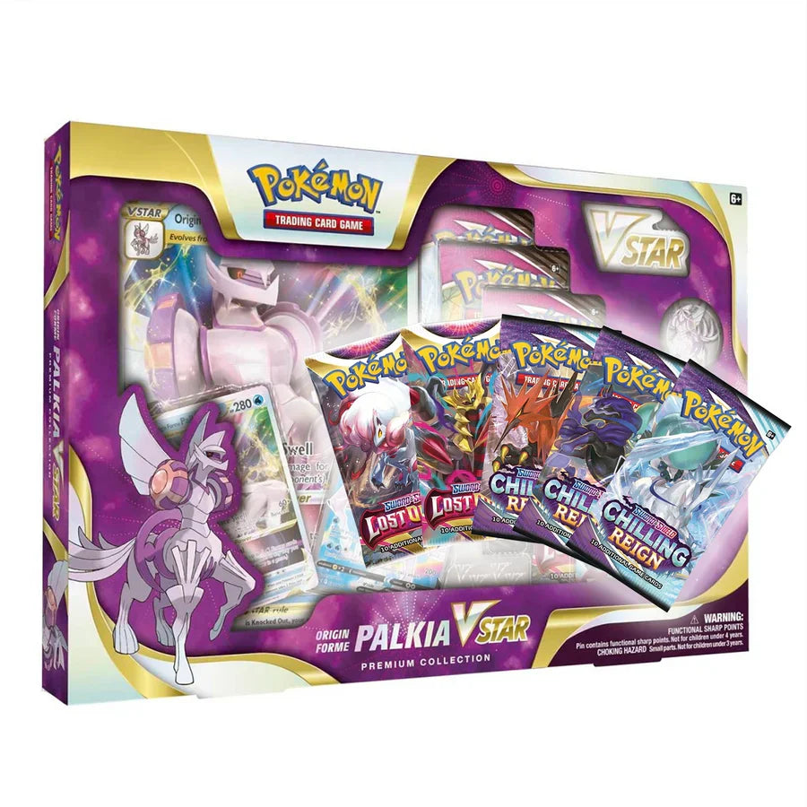 Pokemon Origin Forme Palkia VSTAR Premium Collection Box (5 Packs)