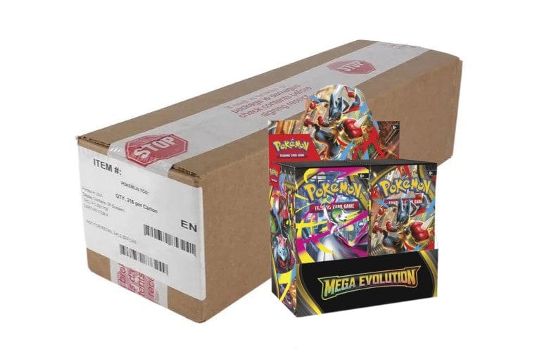 Pokemon Mega Evolution Enhanced Booster 6 Box Case