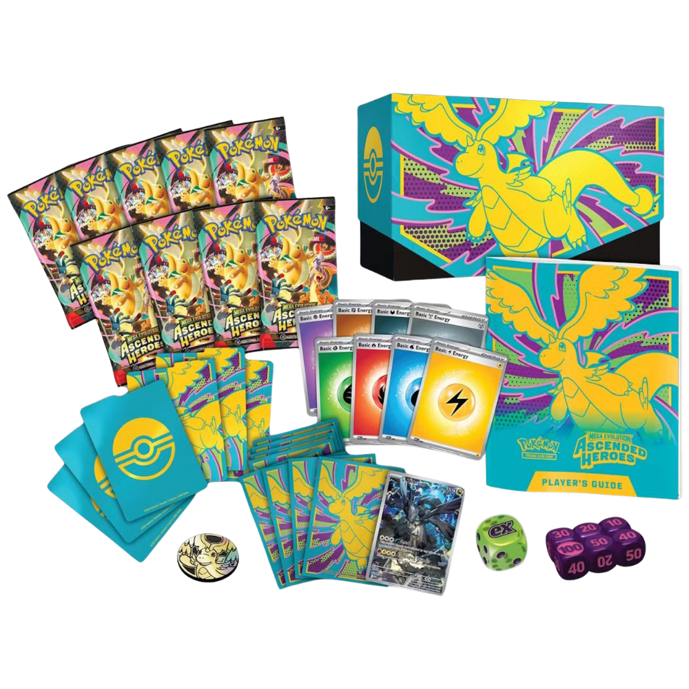 Pokémon - Mega Evolution - Ascended Heroes - Elite Trainer Box - Sealed Case
