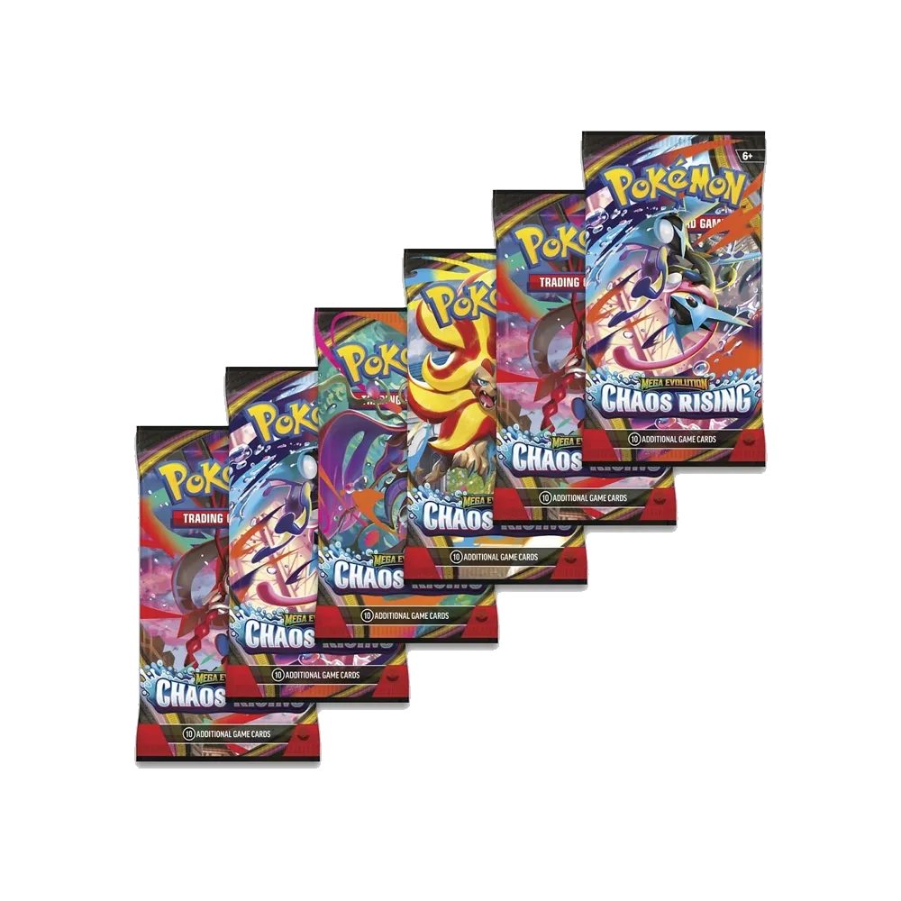 Pokémon -  Mega Evolution - Chaos Rising - Booster Bundle