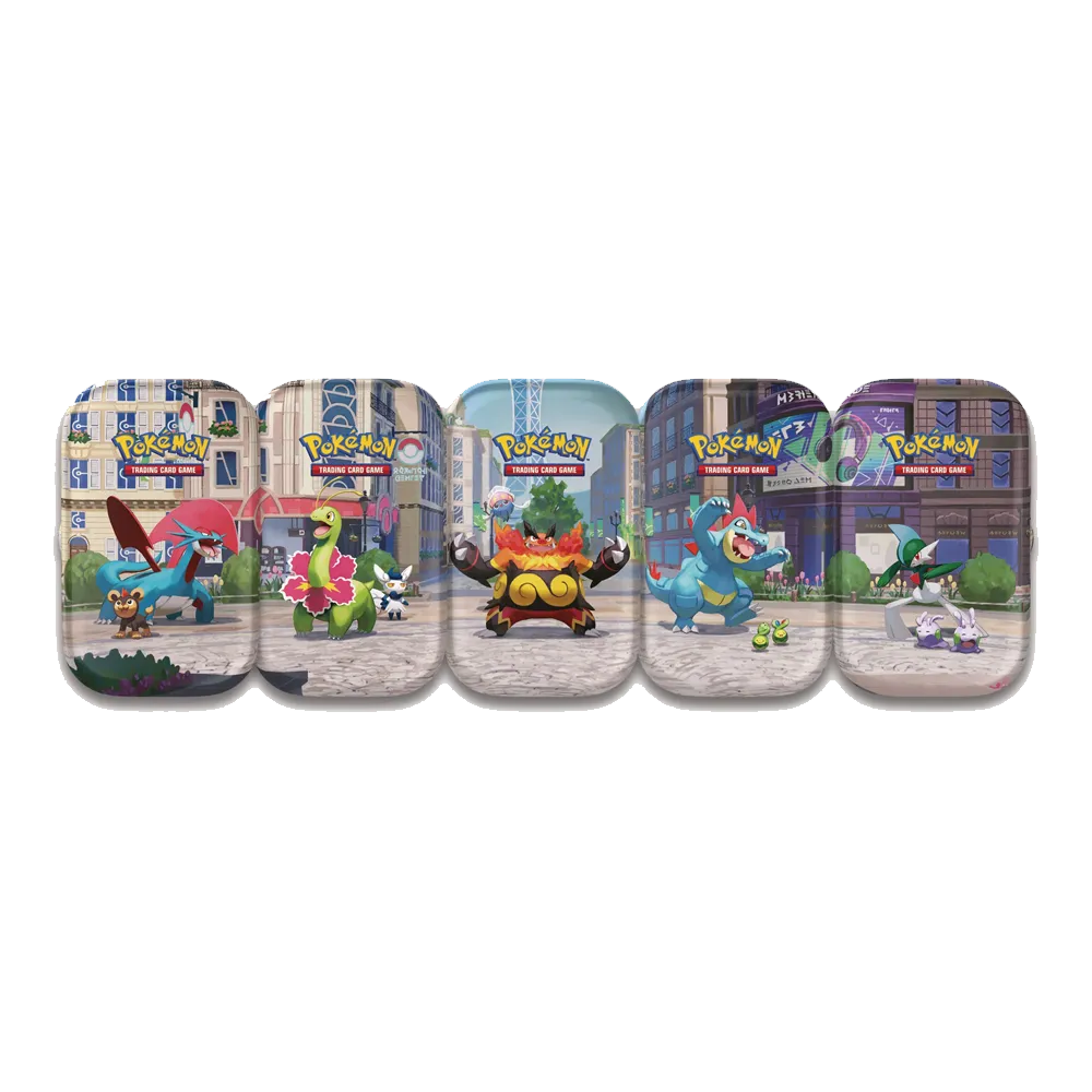 Pokémon TCG Lumiose City Mini Tin 10ct Display