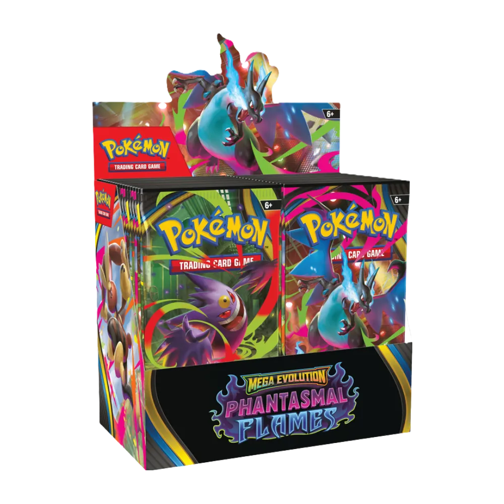 Pokémon - Mega Evolutions - Phantasmal Flames - Booster Box (August Shipment)