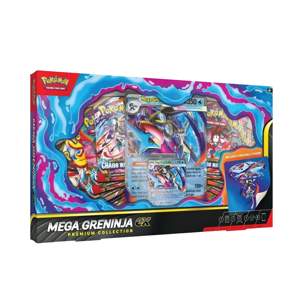 Pokémon TCG Mega Greninja ex Premium Collection