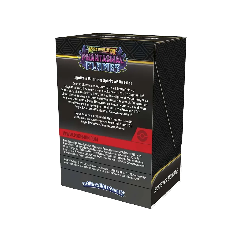 Pokémon - Mega Evolution - Phantasmal Flames - Booster Bundle