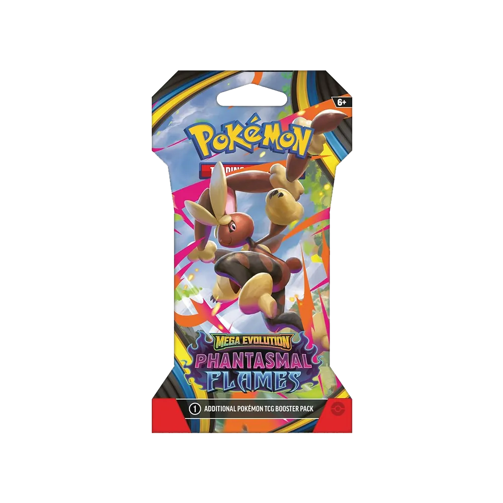 Pokémon - Mega Evolution - Phantasmal Flames - Sleeved Booster Pack