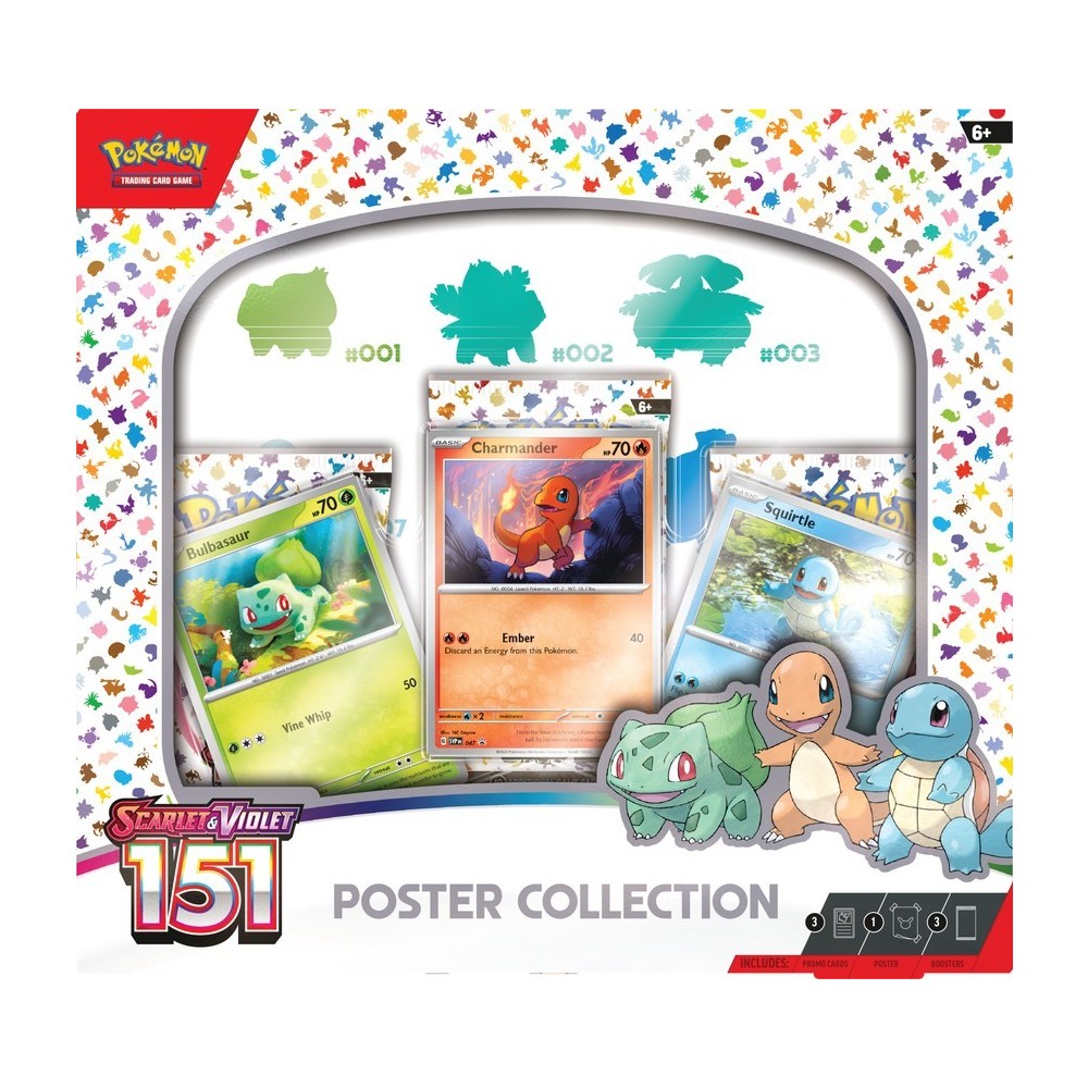 Pokemon 151 Poster Collection Box