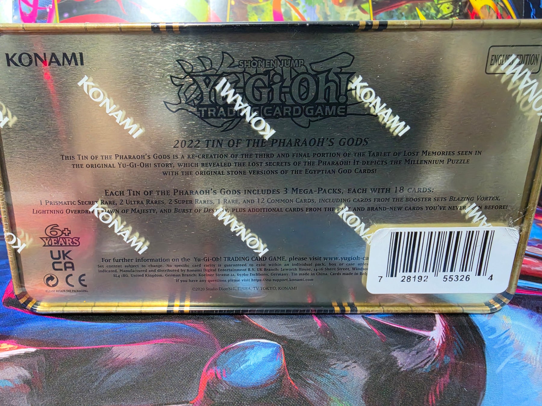 Yu-Gi-Oh! TCG 2022 Tin Of The Pharaoh's Gods