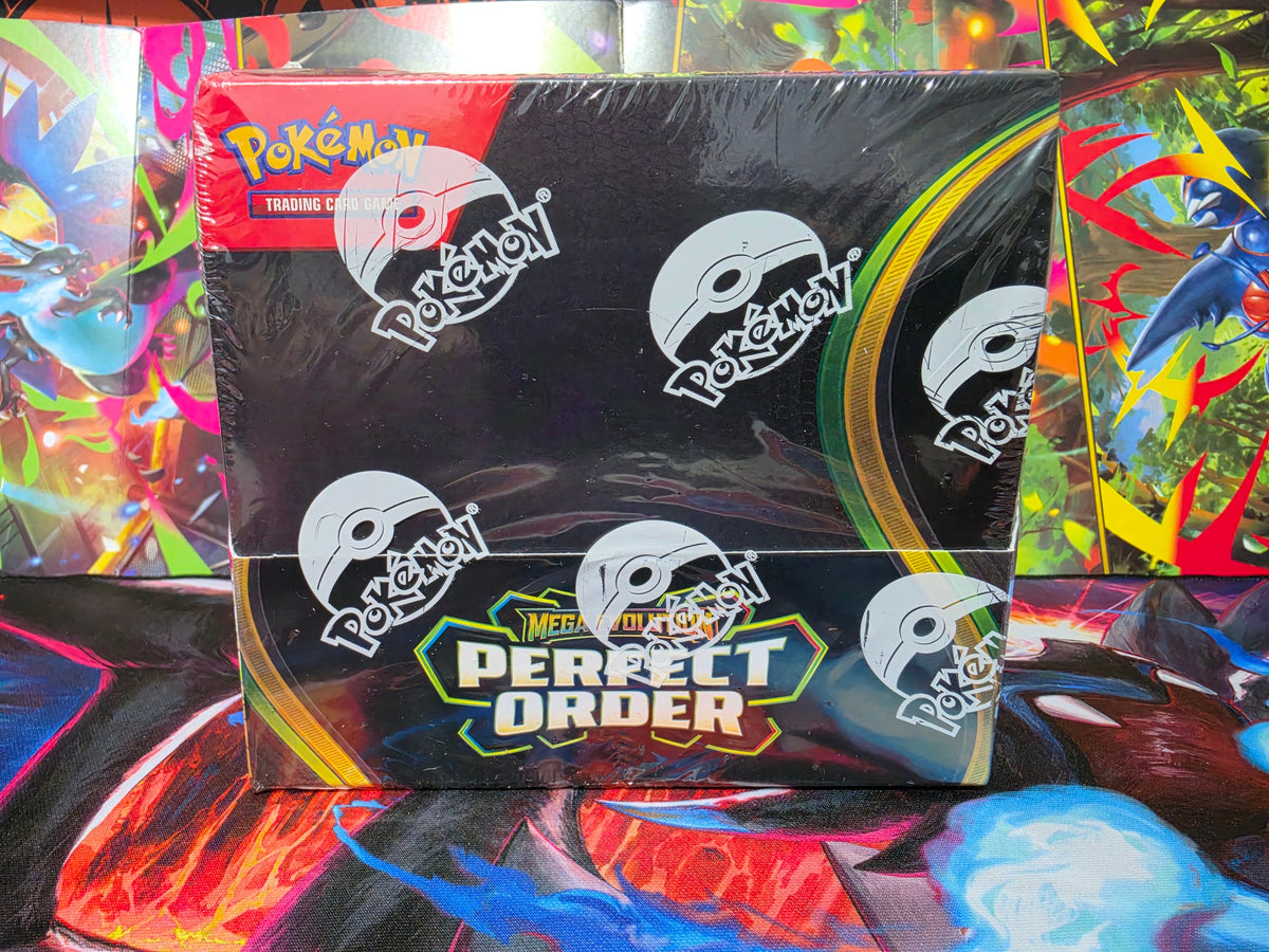 Pokémon TCG: Mega Evolution-Perfect Order Booster Display Box