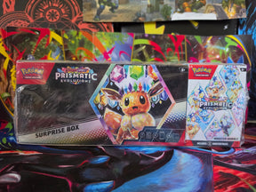Pokémon TCG Prismatic Evolutions Booster Bundle + Surprise Box Bundle