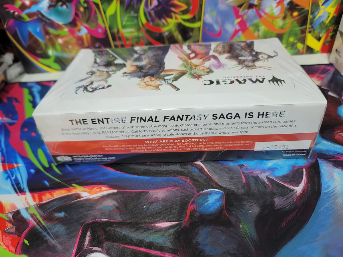 Magic: The Gathering Final Fantasy Play Booster Display