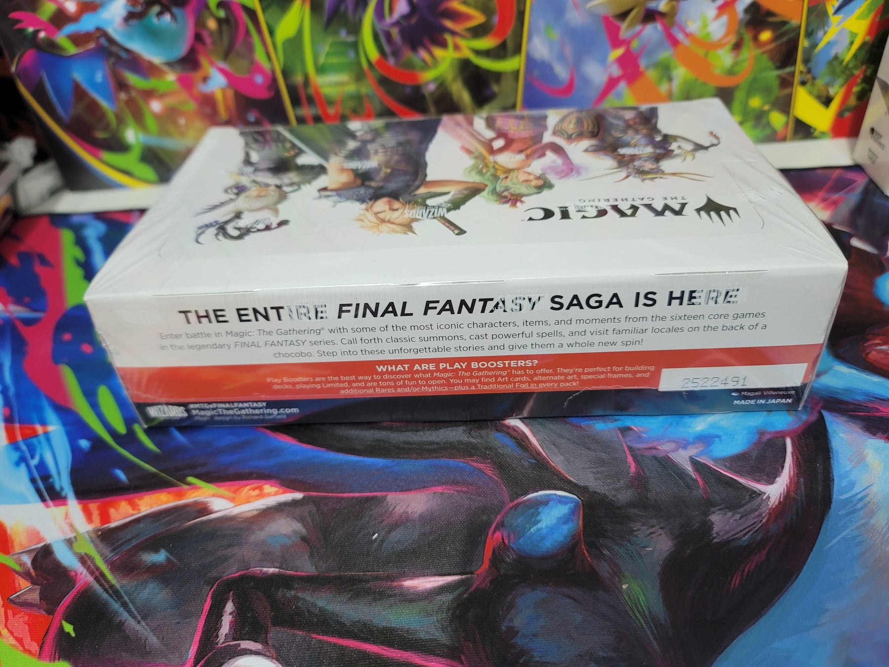 Magic: The Gathering Final Fantasy Play Booster Display