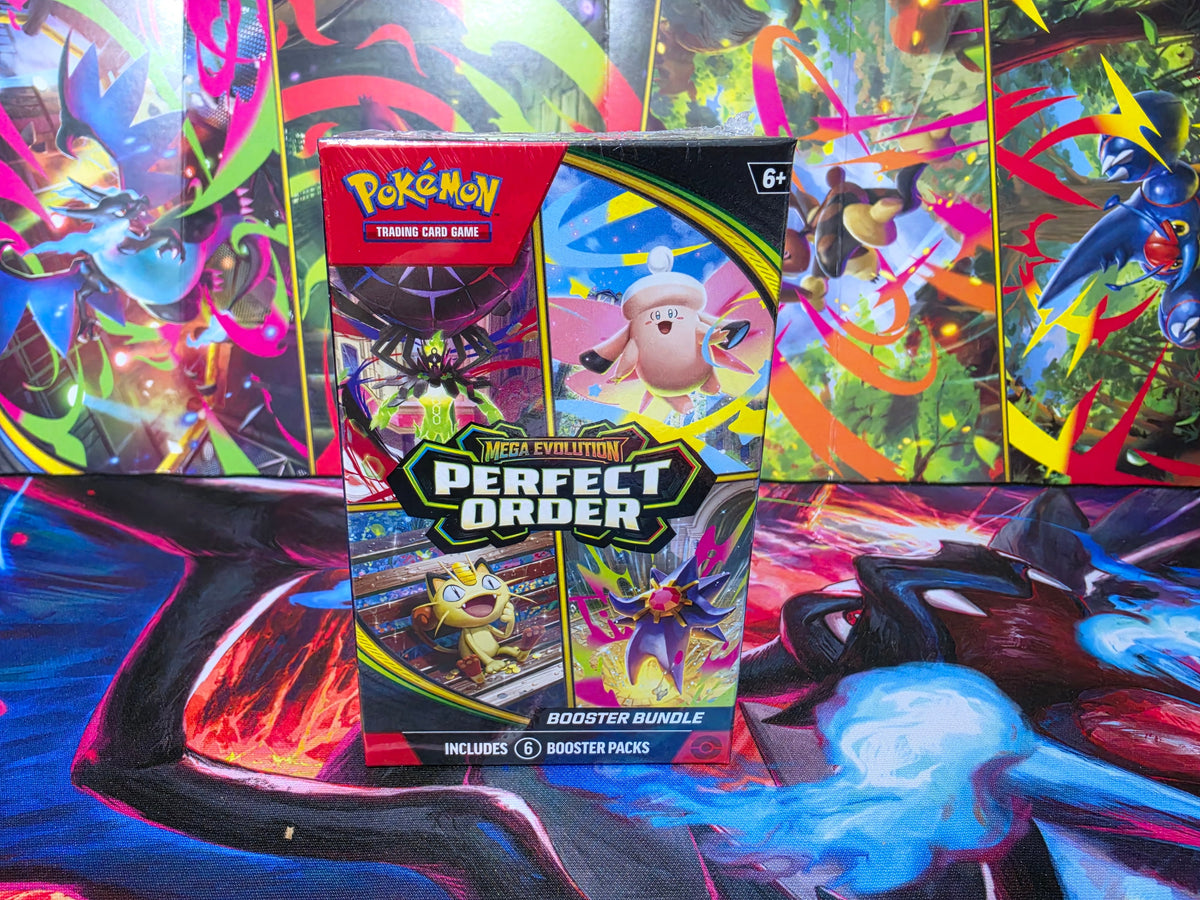 Pokémon TCG: Mega Evolution-Perfect Order Booster Bundle