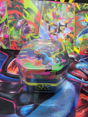 Pokémon TCG: Mega Charizard EX Tin Styles Vary