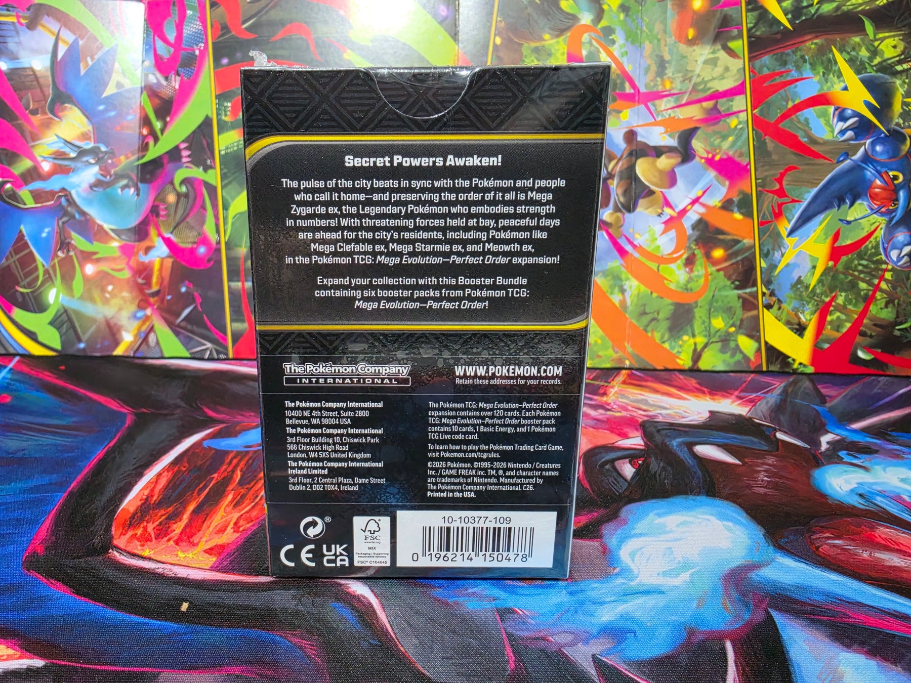 Pokémon TCG: Mega Evolution-Perfect Order Booster Bundle