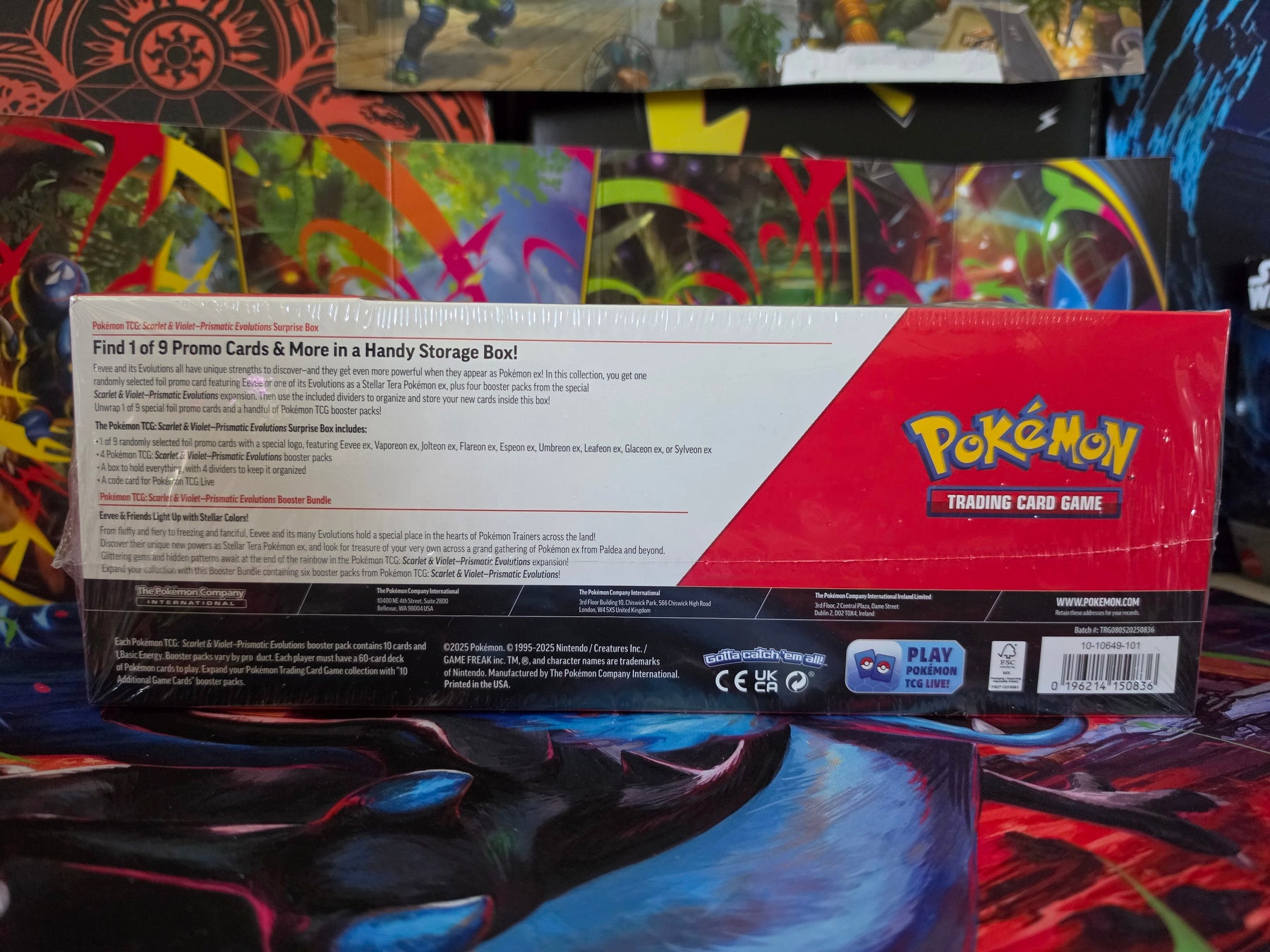 Pokémon TCG Prismatic Evolutions Booster Bundle + Surprise Box Bundle