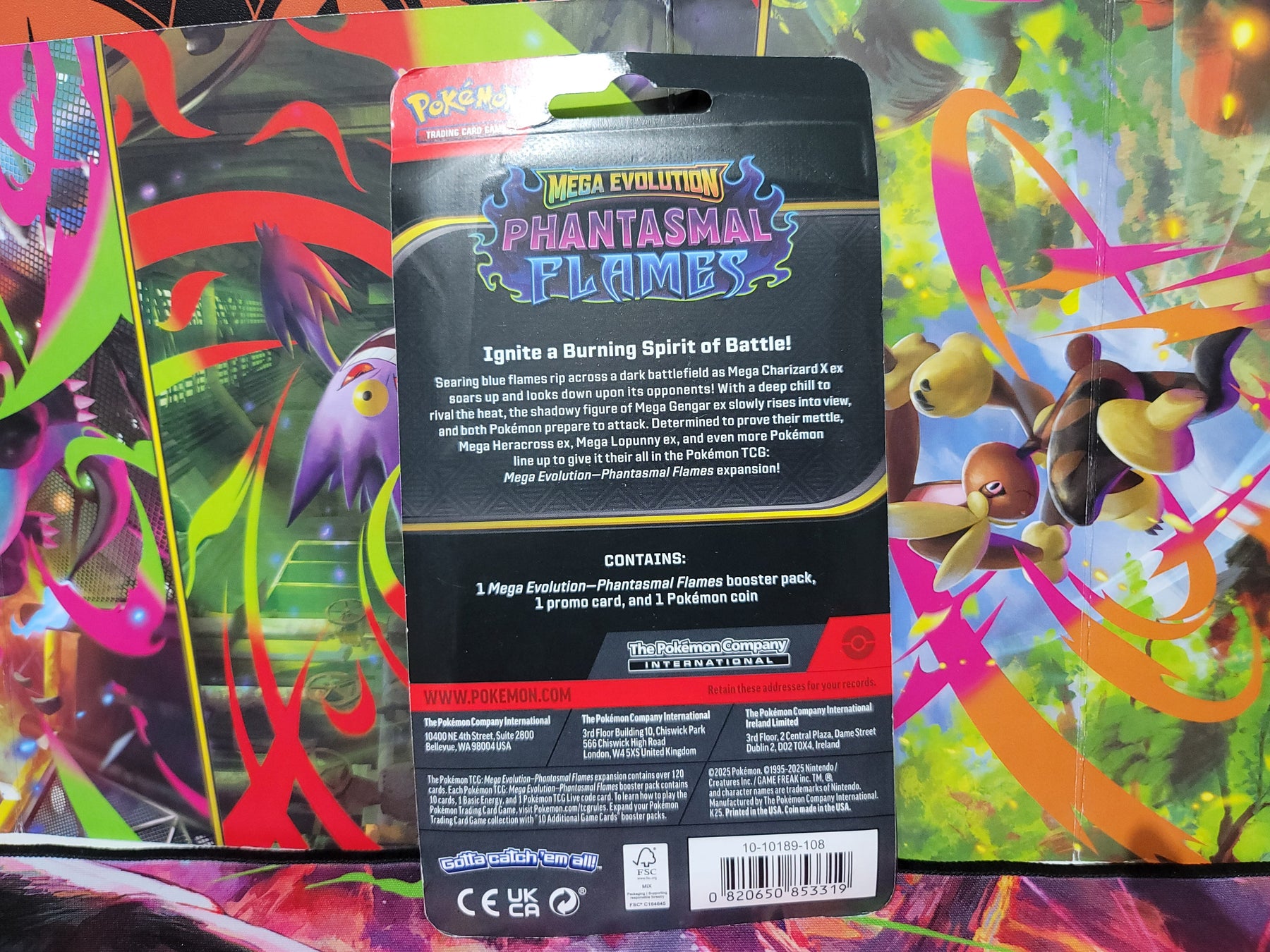 Pokémon TCG: Phantasmal Flame 1 Pack Blister