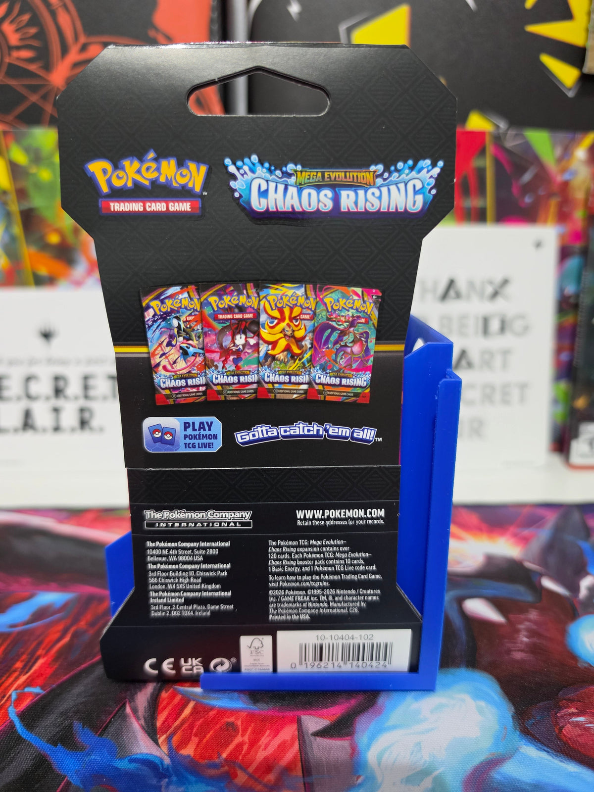 Pokémon TCG: Mega Evolution—Chaos Rising Sleeved Booster Pack